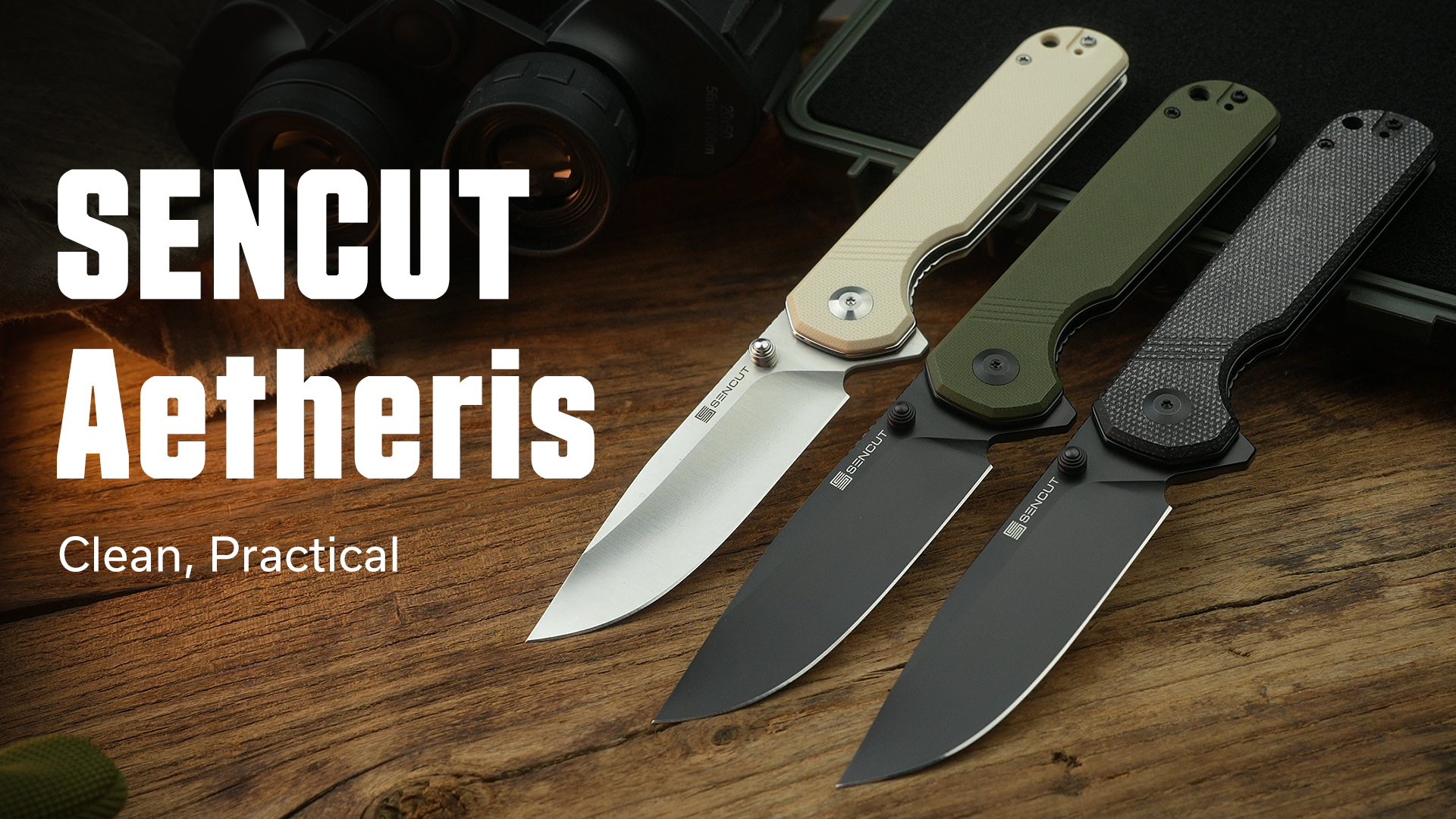 Amazon.com : SENCUT Aetheris Pocket Knife, EDC Folding Knife with